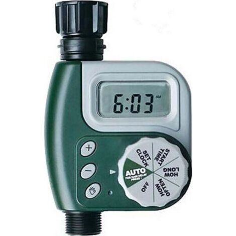 Minuterie d'arrosage automatique Ulisem, contrôleur d'arrosage automatique électronique de Siebwinn