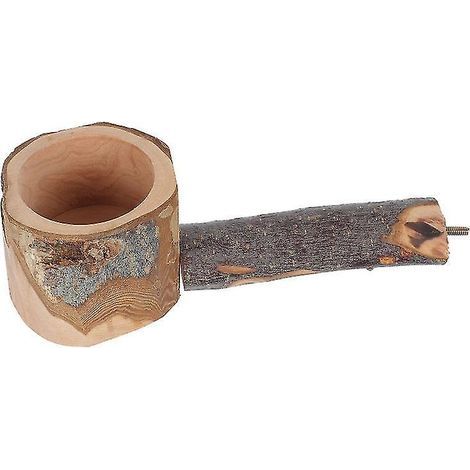 1 support en bois pour perroquet (1/3)