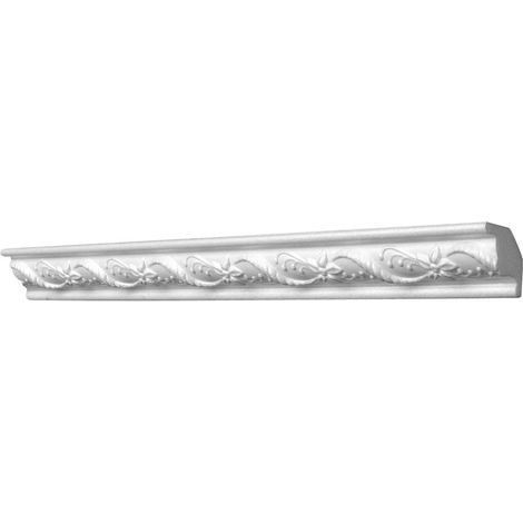 Decosa Stuckleiste Denise, 2 m x 31 mm x 31 mm Kreative Wandgestaltung