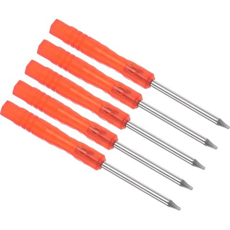 5 Pièces Tournevis Torx Miniature Longueur de 85mm Embout en Étoile (1/5)