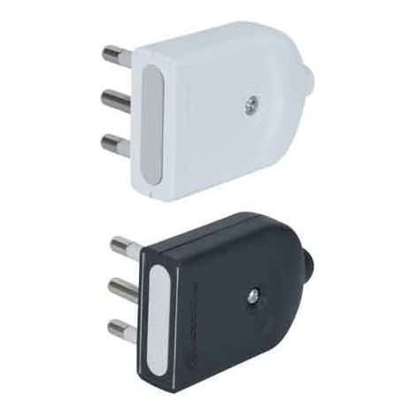 SPINA MOBILE ORIENTABILE 16A 2P+T - Grigio - ELECTRALINE