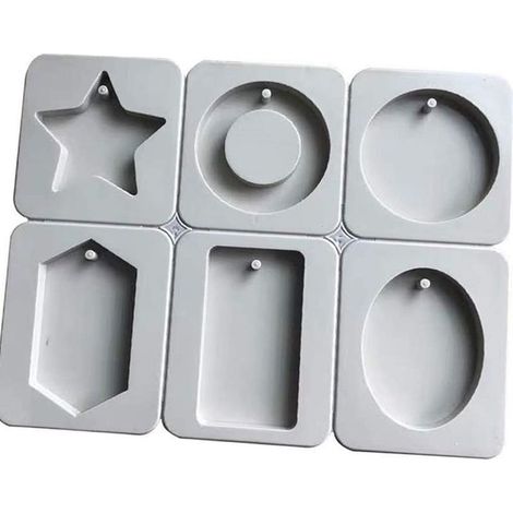 Moules à Savon Carrés en Silicone, Moules Cuisson Pour Bricolage Artisanal pour Fabrication de Savonslotions Lotions la Cuisson de Gateaux Outils Cuisson Réutilisables Moules à Savon Carrés Silicone-F (1/5)
