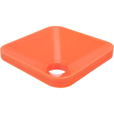 Cônes d'entraînement Lumineux Empilables 10 Pièces pour Le Marquage Sportif dans Le Football, Rangement Facile et Portable (1/5)