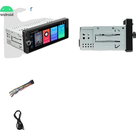 Autoradio, touchscreen, ingresso USB Type-C, 4-64 GB, telecamera a 12 LED (1/2)