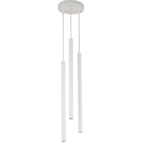 Suspension Sopel blanche ronde triple 3xG9 3W Sigma (1/4)