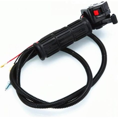 Puño del acelerador para GX35, compatible con los mandos de acelerador 139F y 140F, longitud 1260 mm (B) (1/4)