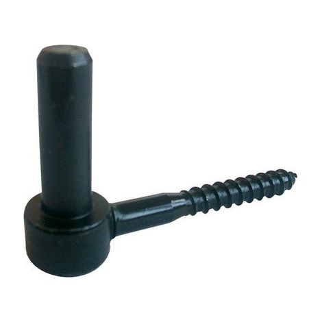 Afbat – Gond de fixation visser 16 tirefond 90mm noir – Pour bois dur – Vissage rapide en série – Fabrication française