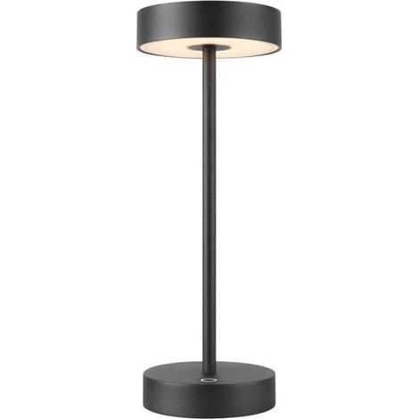 Lampe à poser VINOLINA sans fil IP54 2700/3000 K TOUCH noir - SLV - 1007362 (1/5)