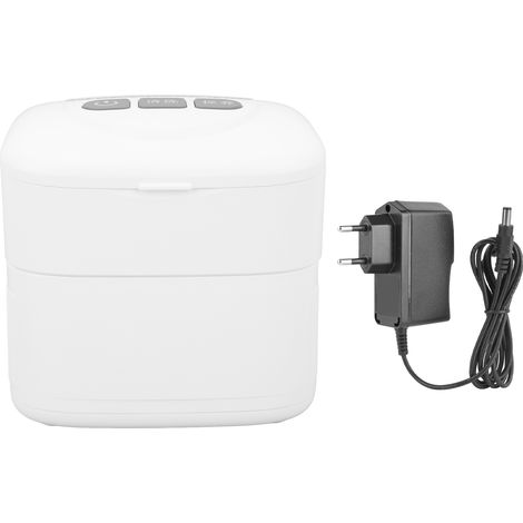 Nettoyeur à ultrasons portable sans contact pour prothèses dentaires, avec table de levage automatique pour bijoux et montres, prise UE 100-240 V (1/5)