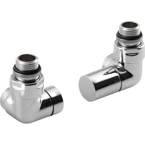 Sapho Corner - Ventilanschlussset, trixial, rechts, Chrom CP130S (1/5)