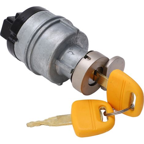Interrupteur d'allumage à 2 clés 4360297, remplacement pour interrupteur de démarrage de pelle hydraulique Hitachi série ZAX (1/5)