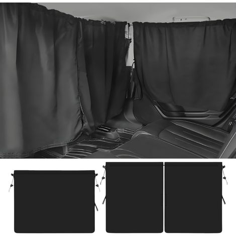 5 Pièces Rideau Voiture Pare Soleil Voiture Accessoires Auto (1/5)