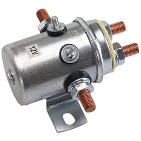 Relais de treuil 300A étanche DC 12V – Accessoire pour VTT et véhicules tout-terrain – Bobine en laiton et boîtier ABS ignifuge