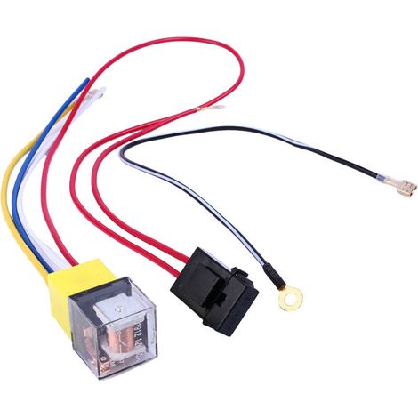 Câble de connexion pour klaxon de pompe à air universel YD221 12V pour voiture, camion et engins de chantier (1/5)