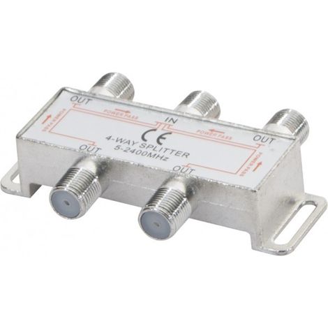 Franelec REPAS4MINIS Mini répartiteur TV- satellite 4voies 2400 mhz