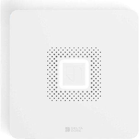 Delta Dore – Centrale alarme connectée 4G Wi-Fi Ethernet – Gestion jusqu’à 8 zones – Pilotage à distance via application – 6411126