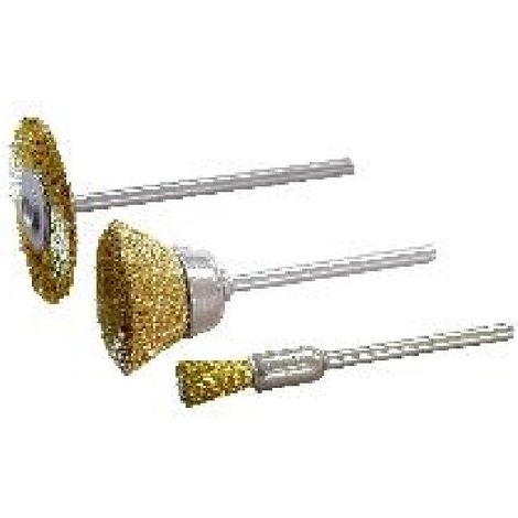 1 spazzola in ottone (spazzola da 4 mm) MAXICRAFT