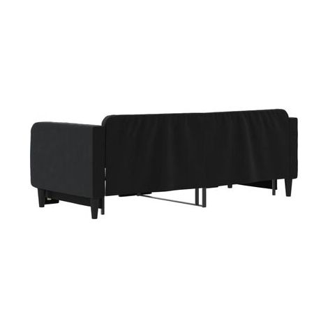 Lit de jour avec lit gigogne (matelas non inclus) 80 × 200 cm, pour chambre, confort quotidien, assemblage rapide (1/5)