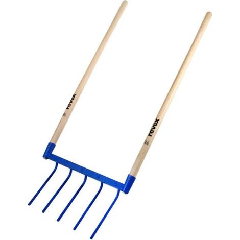 Aerifizierende Gabel 5 gebogene REVEX-Zinken eingepresst - 130372