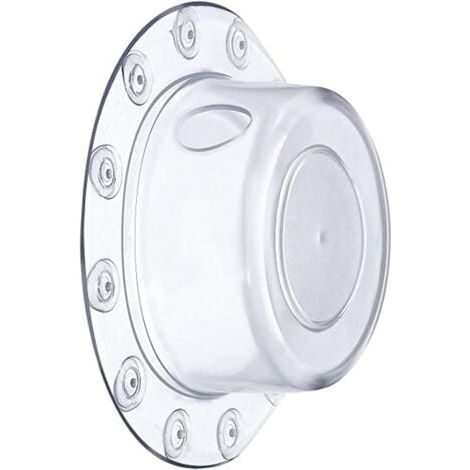 Bouchon de Trop Plein Baignoire en Silicone - Baignoire Lavabo Bouchon de Vidange de Baignoire avec Ventouse pour Salle de Bain (1/5)