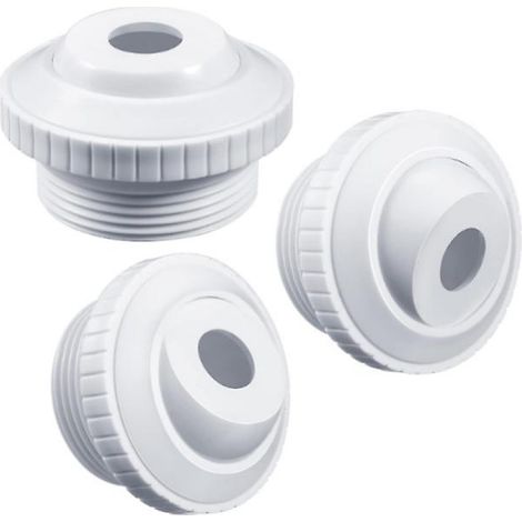 BEBUSINGOTO 3/4 Zoll Sp1419d Durchfluss-Einlassfitting Richtungswasseröffnung mit 1-1/2 Zoll Mip-Gewinde (3 Stück) (1/5)