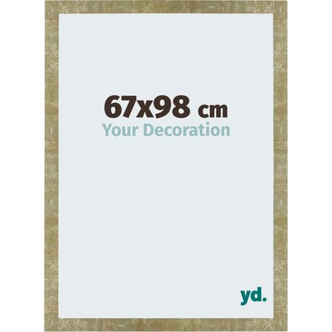 yd. - Cadre photo 67x98 - Or Antique - MDF - Mura