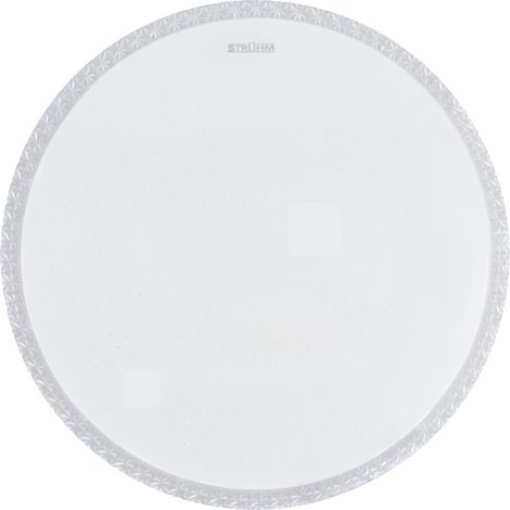 Plafoniera LED Struhm Pryzma bianca Ø39 24W effetto stelle (1/4)
