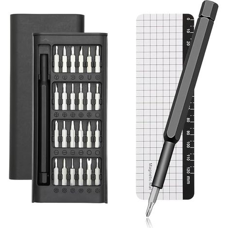 25-in-1 Präzisionsschraubendreher-Set für Mobiltelefone, Tablets, Uhren und tragbarer magnetischer Schraubendreher