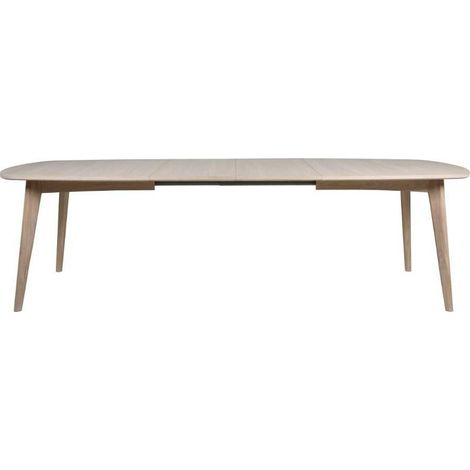 Mesa Norsica Elmdome 110 , 76x102x180cm, Alargamiento, Chapa de madera natural, Madera