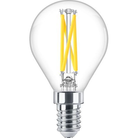 Philips MASTER Glass LED, 2.5W, E14, regulable, 44937400