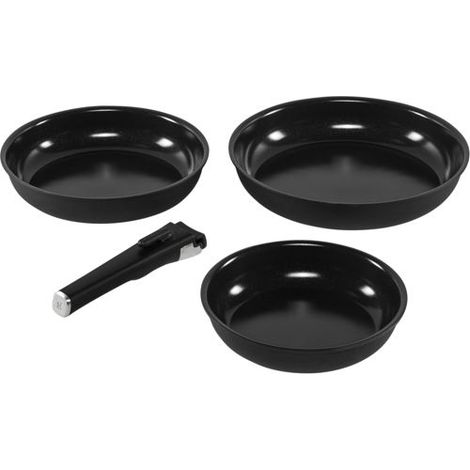 Zwilling Unlock Bratpfannenset 4-tlg, Aluminium