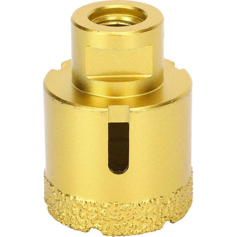 Foret trépan diamanté brasé 45mm M14 pour ouverture marbre béton perçage carrelage outil perceuse (1/5)