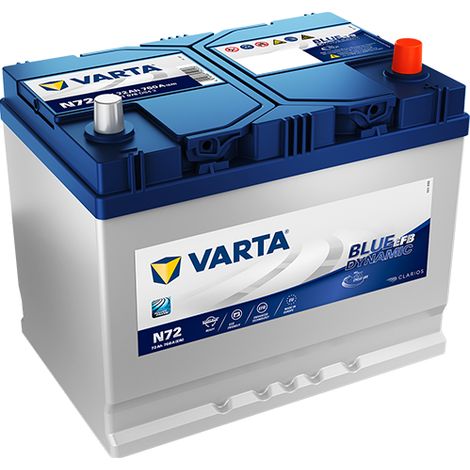 Batería Varta 72Ah Blue Dynamic EFB N72