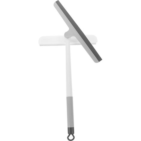 Raclette Vitres Double Face avec Éponge Gris pour Salle de Bain et Voiture Nettoyeur Fenêtres et Ergonomique pour Portes Carrelage (1/5)
