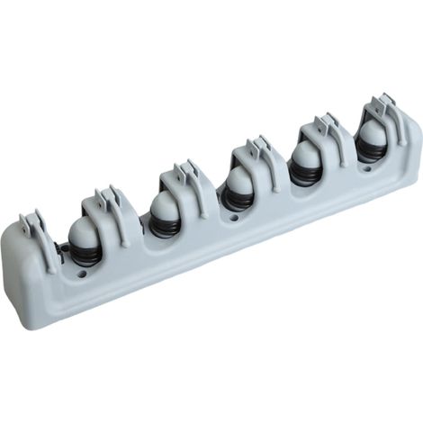 Cabezal de ducha cuadrado de alta presión, universal, tipo lluvia, ahorra agua para baño, 1 pieza (plateado) Oi-FRIS (1/5)