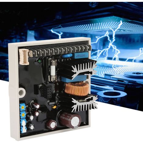 DSR AVR Stabilisateur de tension automatique pour groupe électrogène Meccalte A6762 40-270VAC (1/5)