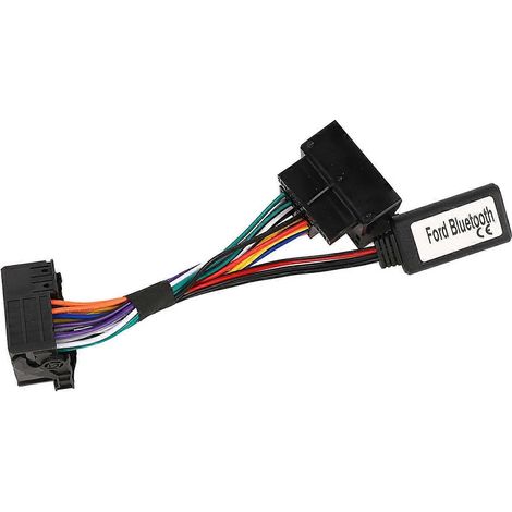 Câble adaptateur de faisceau de câblage Bluetooth 5.0 pour autoradios, remplacement pour Ford Mondeo MK3 (2004–2007)
