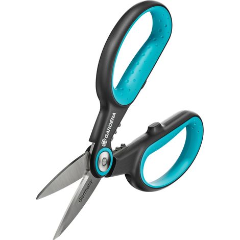 GARDENA Forbici da cucina HerbCut: lama 52 mm, ideali per erbe aromatiche, funzione di defogliazione (12214-20) (1/5)
