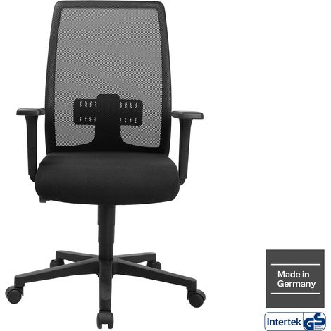 Chaise de bureau TOPSTAR Eurostar 200 incl. accoudoirs noir (1/3)