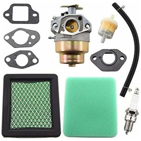 Carburateur GCV135/GCV160 GC135/GC160 pour tondeuses Honda HRB216 HRR216 HRS216 HRT216 HRZ216 avec kit joints + filtre à air + bougie (1/4)