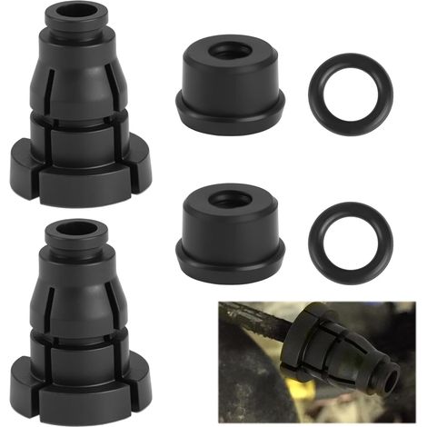 6Pcs Réparation de Raccord de Tuyau d'Embrayage Inclut Joint d'Étanchéité et Raccord pour 1K0798741 (1/5)