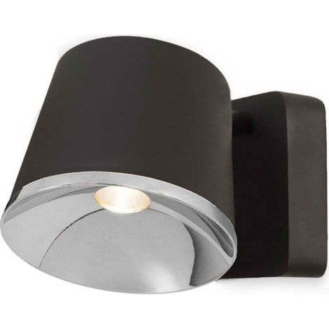 Applique murale orientable Drone LED - Marron foncé - Brun (1/5)
