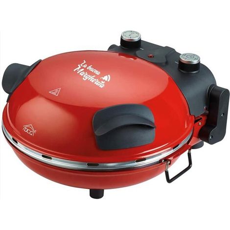 Dcg Eltronic Forno Pizza Maker Mb2300 1200w Timer E Termostato, Rosso (1/5)