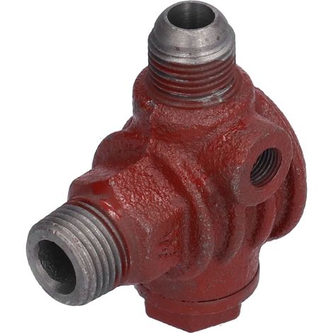 Clapet anti-retour 1/2 pouce en fonte, unidirectionnel, à piston, à faible résistance, pour compresseurs d'air 3 voies