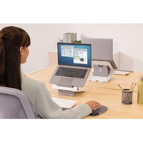 Support ordinateur portable 14' Breaty blanc Fellowes (1/5)