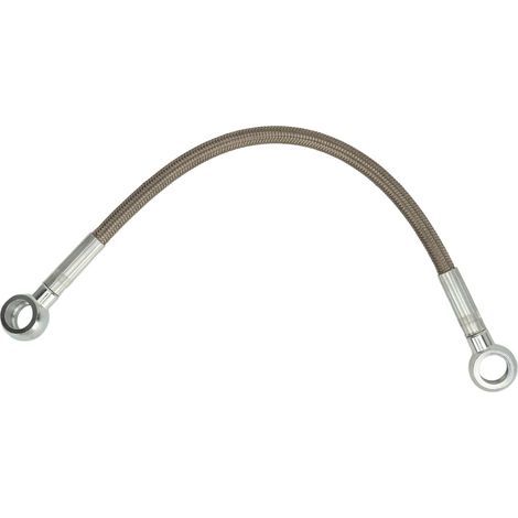 Tubo flessibile di alimentazione olio in acciaio inox antiruggine 11361705532 per E36 E46 E39 E85 E86 turbo (1/5)