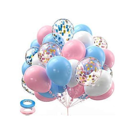 30 ballons en latex à paillettes, décorations pour anniversaire, baby shower et fiançailles