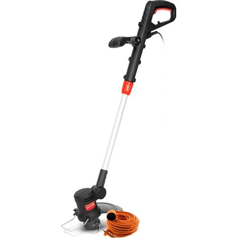 Coupe-bordures électrique - GARDEN TECHNIC CBE3525T-22 - 380W - Larg. de coupe 25cm - 8 positions - Câble de rallonge 25M inclus