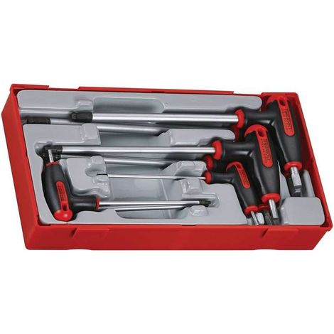 Teng TTHEX7 7pc T-Handle Ball Point Hex Key Set TT1 (1/4)