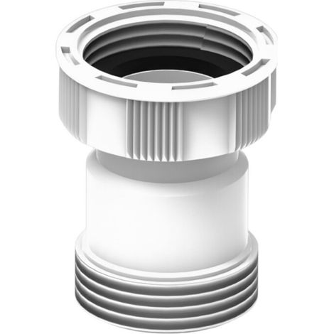 Adaptador de sifón, desagüe de lavabo hembra 1"1/4 tuerca giratoria macho 1"1/4 (1/4)